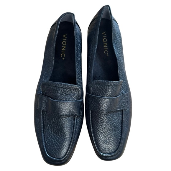 New! Vionic Sellah Leather Loafers - Picture 2 of 8